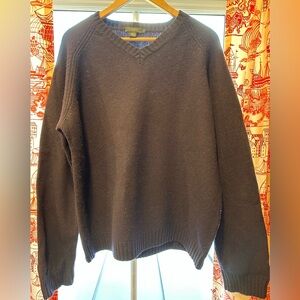 Perfectly Oversized Men’s Wool J Crew Sweater